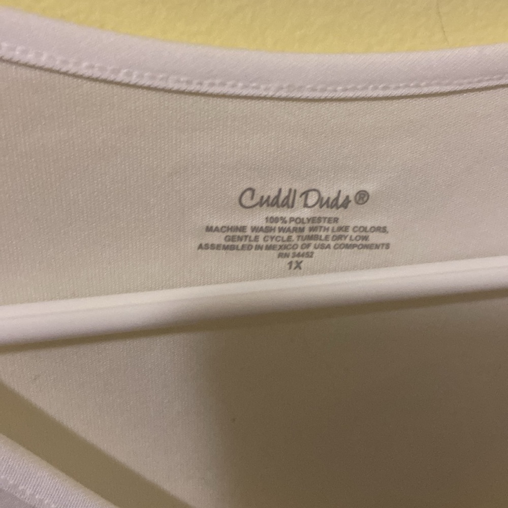 Cuddl Duds Base Layer Long Sleeved Top - Picture 2 of 3